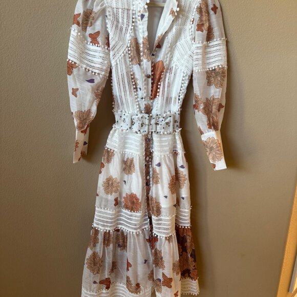 Monarch Maxi Dress in Orange - Picture 6 of 13